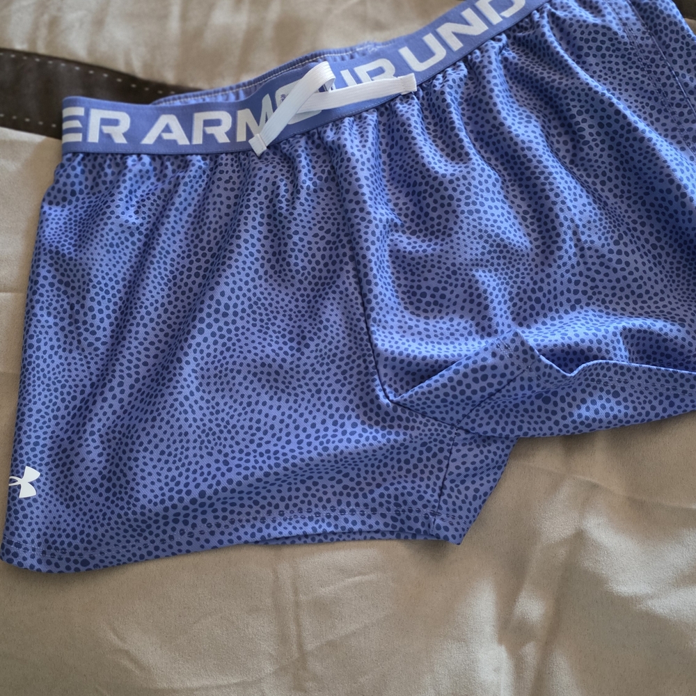 Under Armour Blue Patterned Shorts